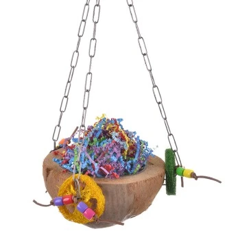 Wagner Papageienspielzeug Coco Pyramide 1 Wagner Papageienspielzeug Coco Pyramide