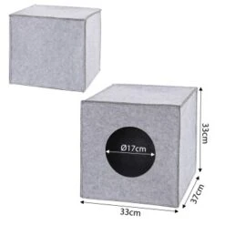 Lionto Katzenhöhle Aus Filz, Regalhöhle Hellgrau -Zoofachgeschäft 1ed13ed0757f7f4e2c5051223c2a889b2c929df5 1657088 de DE b9210a5d4d924d2c97d1ab7e831cf2267d1a39712inuF4