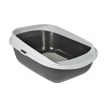 AniOne Katzentoilette High Rim M Dunkelgrau 1 AniOne Katzentoilette High Rim M Dunkelgrau