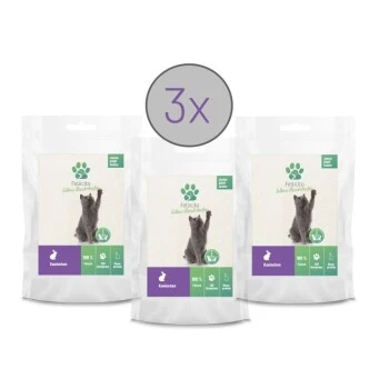 Fellicita Kaninchen Fleischstreifen 3x 50g Fellonis Katzensnacks 1 Fellicita Kaninchen Fleischstreifen 3x 50g Fellonis Katzensnacks