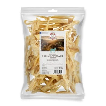 Sissi & Franz Lammkopfhaut 400g 1 Sissi & Franz Lammkopfhaut 400g
