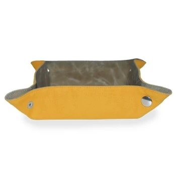 Lills Trinknapf To-Go "Clara" Orange/ Gelb 1 Lills Trinknapf To-Go "Clara" Orange/ Gelb