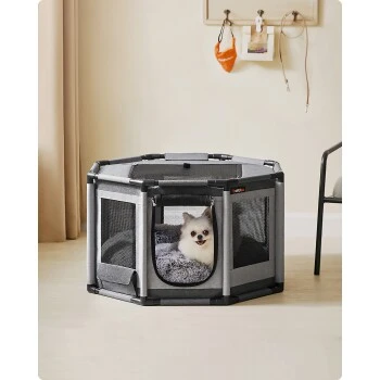 FEANDREA M Welpenauslauf Oxford-Gewebe 72 Cm, 72 Cm, 43 Cm 8 FEANDREA M Welpenauslauf Oxford-Gewebe 72 Cm, 72 Cm, 43 Cm – Bild 8