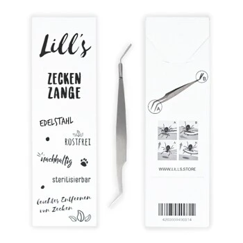 Lills Zeckenzange Aus Edelstahl 1 Lills Zeckenzange Aus Edelstahl