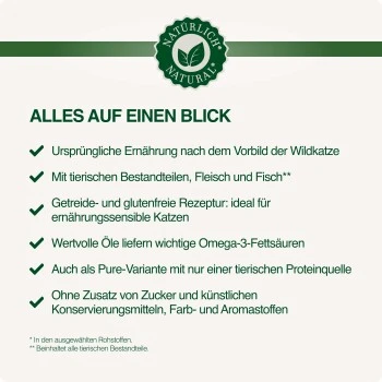 REAL NATURE WILDERNESS Adult Mixpaket 6x200g Mixpaket 1 3 REAL NATURE WILDERNESS Adult Mixpaket 6x200g Mixpaket 1 – Bild 3