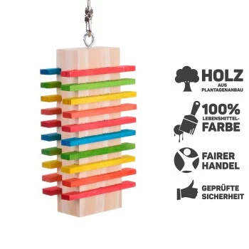 HappyBird Papageienspielzeug Slidy II 5 HappyBird Papageienspielzeug Slidy II – Bild 5