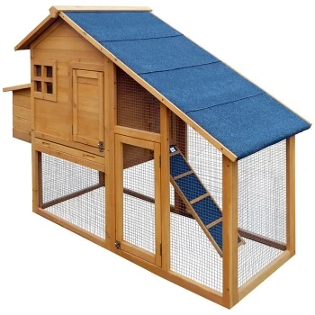 Dobar Hühnerstall , 173 X 66 X 120 Cm, Kiefer 2 Dobar Hühnerstall , 173 X 66 X 120 Cm, Kiefer – Bild 2