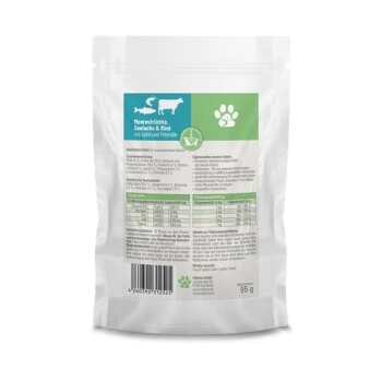 Fellicita Meeresfrüchte, Seelachs & Rind 12x 95g Frischebeutel 2 Fellicita Meeresfrüchte, Seelachs & Rind 12x 95g Frischebeutel – Bild 2