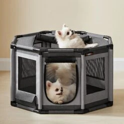 FEANDREA M Welpenauslauf Oxford-Gewebe 72 Cm, 72 Cm, 43 Cm