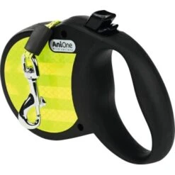 Ausgewählte Produkte 12 AniOne Rollleine Reflect Schwarz/ Gelb S