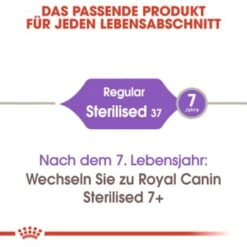 ROYAL CANIN Sterilised 37 10 Kg 10 ROYAL CANIN Sterilised 37 10 Kg -Zoofachgeschäft 844a063caaf753b497f21ce3f1e9457255daa347 1d24a9934f7b495daaa55c15fdbce4e17841a00a
