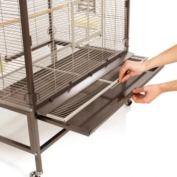 Montana Cages Voliere Paradiso 90 Schoko 2 Montana Cages Voliere Paradiso 90 Schoko – Bild 2