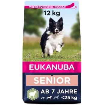 EUKANUBA Senior Small & Medium Breed Lamm & Reis 12 Kg 1 EUKANUBA Senior Small & Medium Breed Lamm & Reis 12 Kg