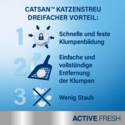 CATSAN Active Fresh Klumpstreu 8 L 11 CATSAN Active Fresh Klumpstreu 8 L -Zoofachgeschäft a73368db549fd9b09b626975c4baa97d4ec4c8b3 1276805 3