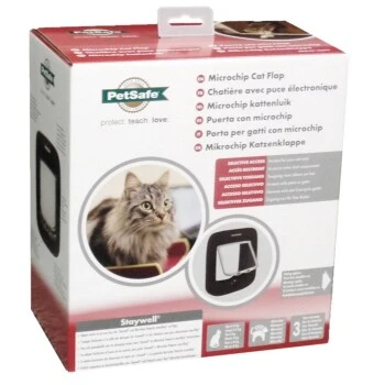 PetSafe Mikrochip-Katzenklappe, Braun 8 PetSafe Mikrochip-Katzenklappe, Braun – Bild 8