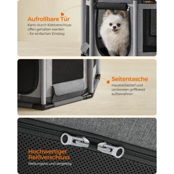 FEANDREA M Welpenauslauf Oxford-Gewebe 72 Cm, 72 Cm, 43 Cm 4 FEANDREA M Welpenauslauf Oxford-Gewebe 72 Cm, 72 Cm, 43 Cm – Bild 4