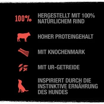 CRAVE Rind Mit Knochenmark Und Urgetreide 2,8kg 3 CRAVE Rind Mit Knochenmark Und Urgetreide 2,8kg – Bild 3