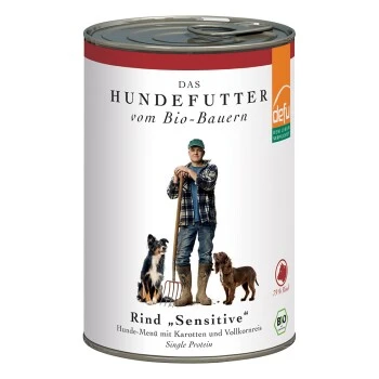 Defu Hunde-Menü Sensitiv 12x410g Rind 1 Defu Hunde-Menü Sensitiv 12x410g Rind