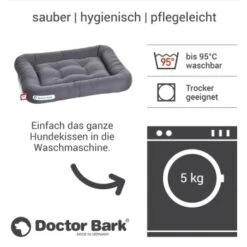 Doctor Bark Liegekissen Grau S -Zoofachgeschäft b3cd50d5bd30adc7b95692a79e2178b1b47910ba aedf35fcdc645ffcbb551d8fa69ad03544f73d7f