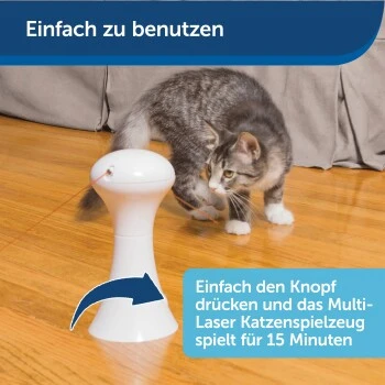 PetSafe Automatisches Katzenspielzeug Multi-Laser 4 PetSafe Automatisches Katzenspielzeug Multi-Laser – Bild 4