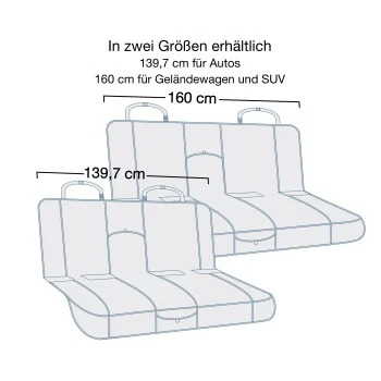 Kurgo Wander Rücksitz-Autoschondecke Hunde, Grau 6 Kurgo Wander Rücksitz-Autoschondecke Hunde, Grau – Bild 6