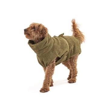 Lills Hundebademantel "Olive" 35 Cm 4 Lills Hundebademantel "Olive" 35 Cm – Bild 4