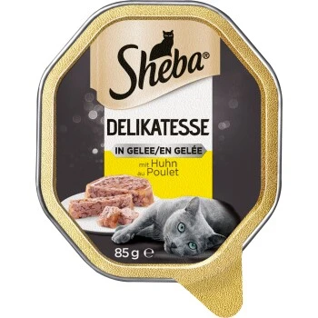 Sheba Delikatesse In Gelee 22x85g Huhn 1 Sheba Delikatesse In Gelee 22x85g Huhn