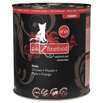 Catz Finefood Purrrr 6x800g No.103 Huhn 1 Catz Finefood Purrrr 6x800g No.103 Huhn