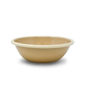 Lills Emaillenapf "Balu" - Gr. M - Sand 1 Lills Emaillenapf "Balu" - Gr. M - Sand