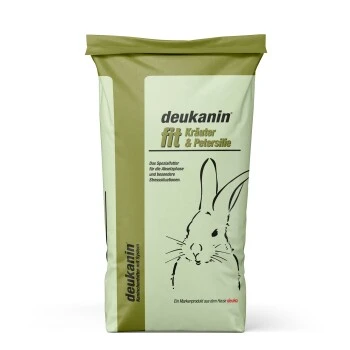 Deukanin Fit Kräuter & Petersilie 25 Kg - Kaninchenfutter 1 Deukanin Fit Kräuter & Petersilie 25 Kg - Kaninchenfutter
