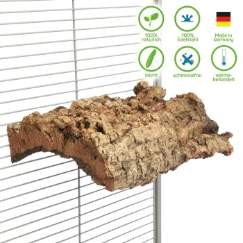 HappyBird Kork Sitzbrett XL 2 HappyBird Kork Sitzbrett XL – Bild 2