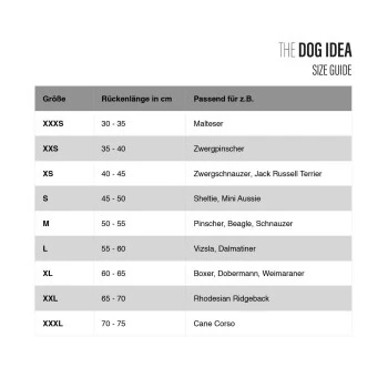 THE DOG IDEA Regenmantel Duke Schwarz XXXS 7 THE DOG IDEA Regenmantel Duke Schwarz XXXS – Bild 7