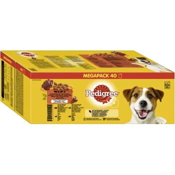 Pedigree Vital Multipack Portionsbeutel In Gelee 40x100g 1 Pedigree Vital Multipack Portionsbeutel In Gelee 40x100g
