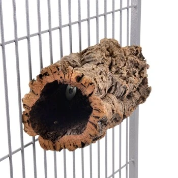HappyBird Natur Kork Höhle & Tunnel S 4 HappyBird Natur Kork Höhle & Tunnel S – Bild 4